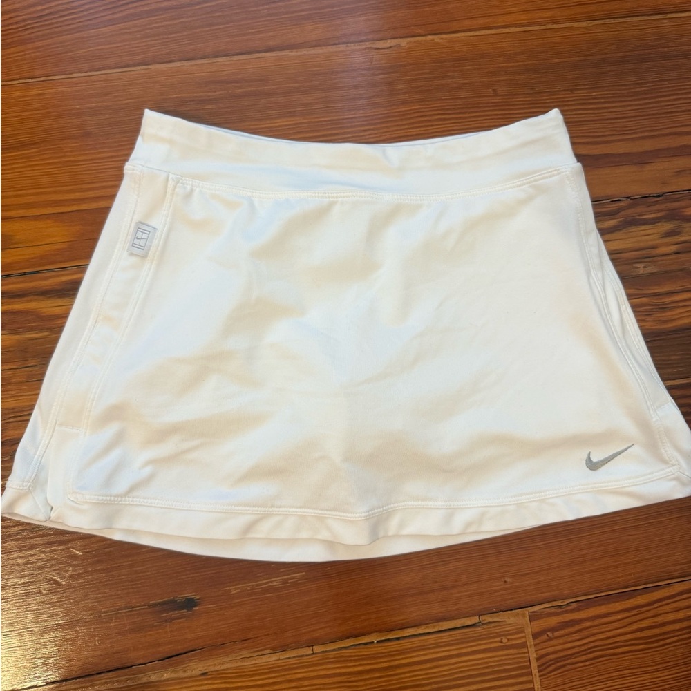 Kids white Nike Skirt